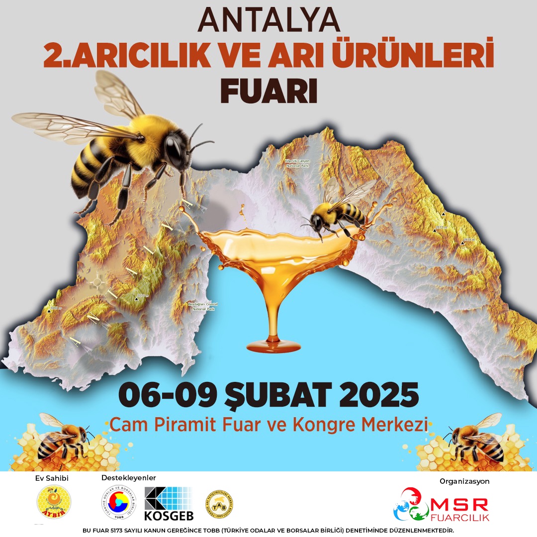 Antalya 2. Arıcılık ve Arı Ürünleri Fuarı